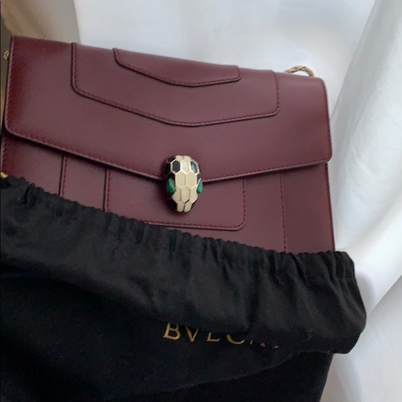 💯Authentic Bvlgari medium Serpenti bag - Picture 7 of 8